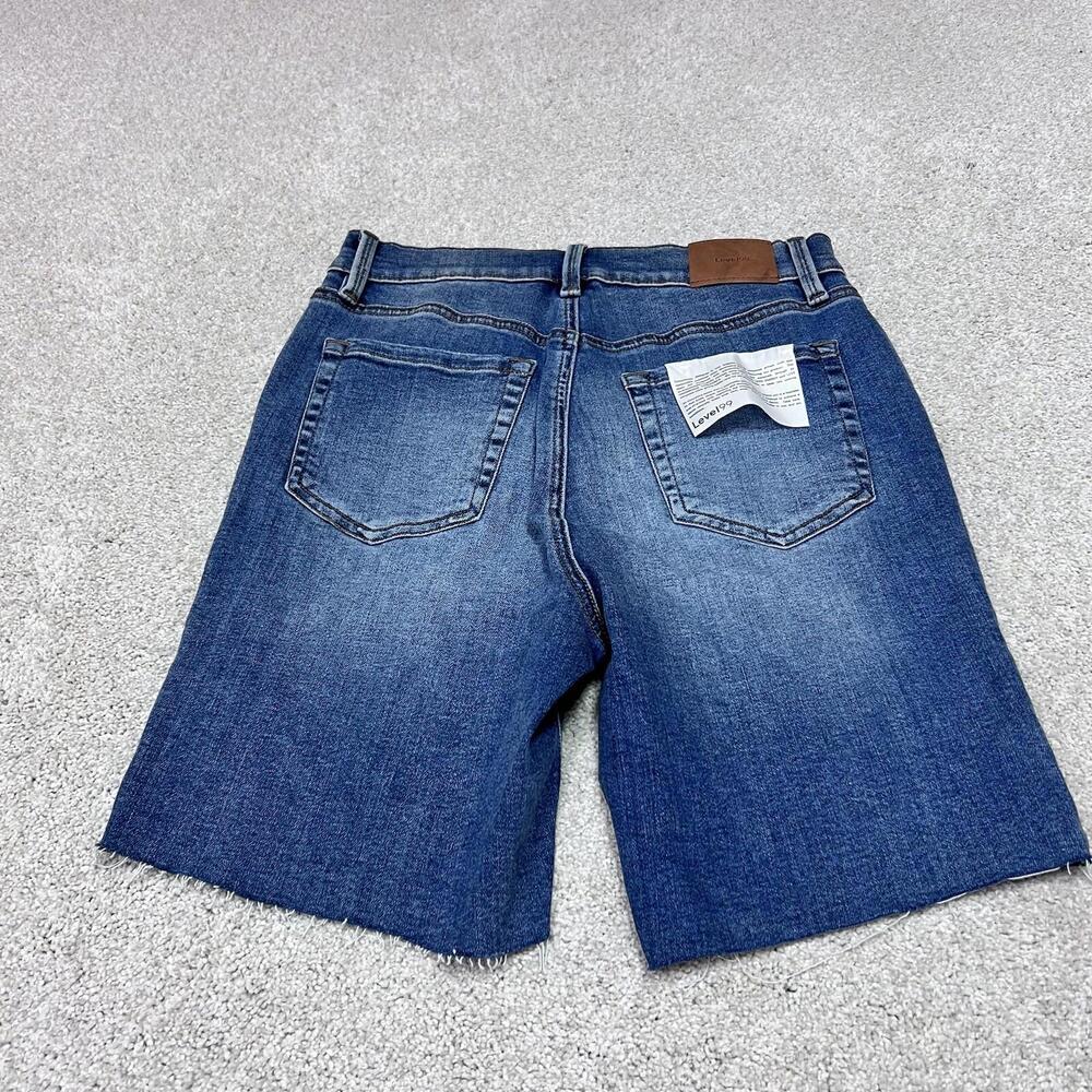 Level99 Shorts Women’s Blue Denim Pockets Size 28 NWT - Picture 7 of 11